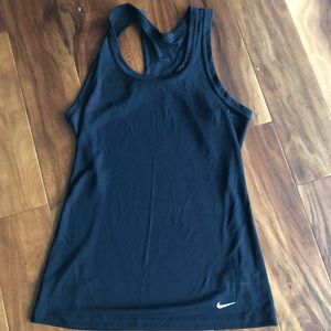 Nike dry fit tank top- black, size medium
